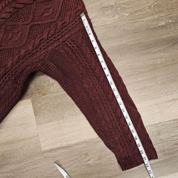 Abercrombie & Fitch women's oversized  Knit Sweater size M Ramie and Cotton blen - Picture 4 of 7